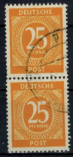 Gleich Bestellen Alliierte Besetzung 927 Plattenfehler II im senkrechten Paar gestempelt