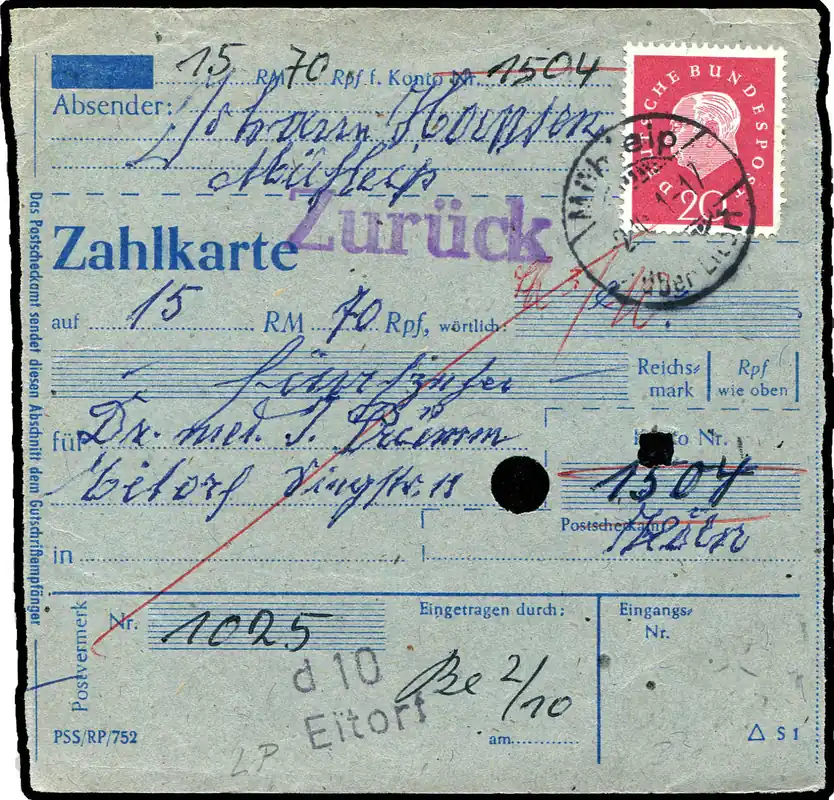 Saisonangebot Schlegel Auktionen Berlin - Bundesrepublik Deutschland, Michel 304
