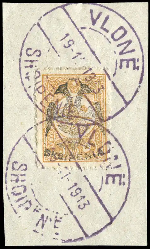 Schlegel Auktionen Berlin - Albanien, Michel 4 Neue Ware