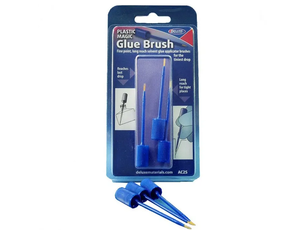 Sichere Zahlung Deluxe Materials AC25 Plastic Magic Pinsel für Klebstoffe 3x