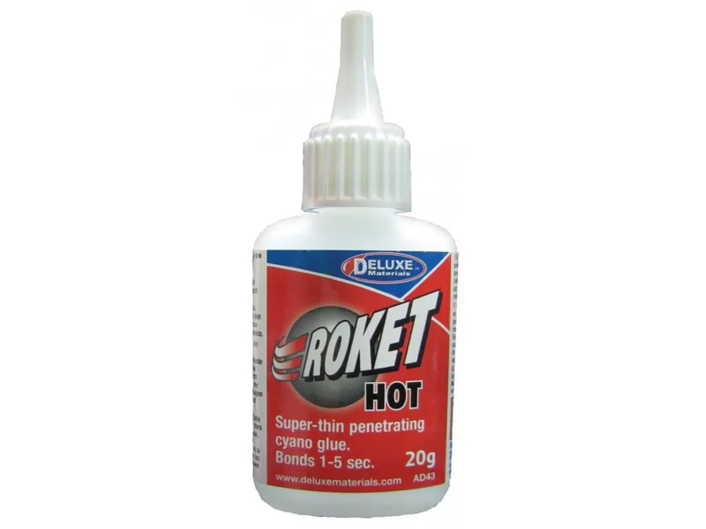 Großhandel Deluxe Materials AD43 Roket Hot dünnflüssiger Cyanacrylat-Klebstoff 20g