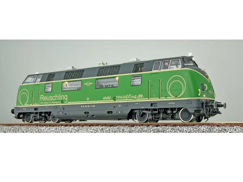 ESU 31082 Diesellok V200 220 053 Brohltalbahn Reuschling DC/AC Digital Sound H0 Ab Werk