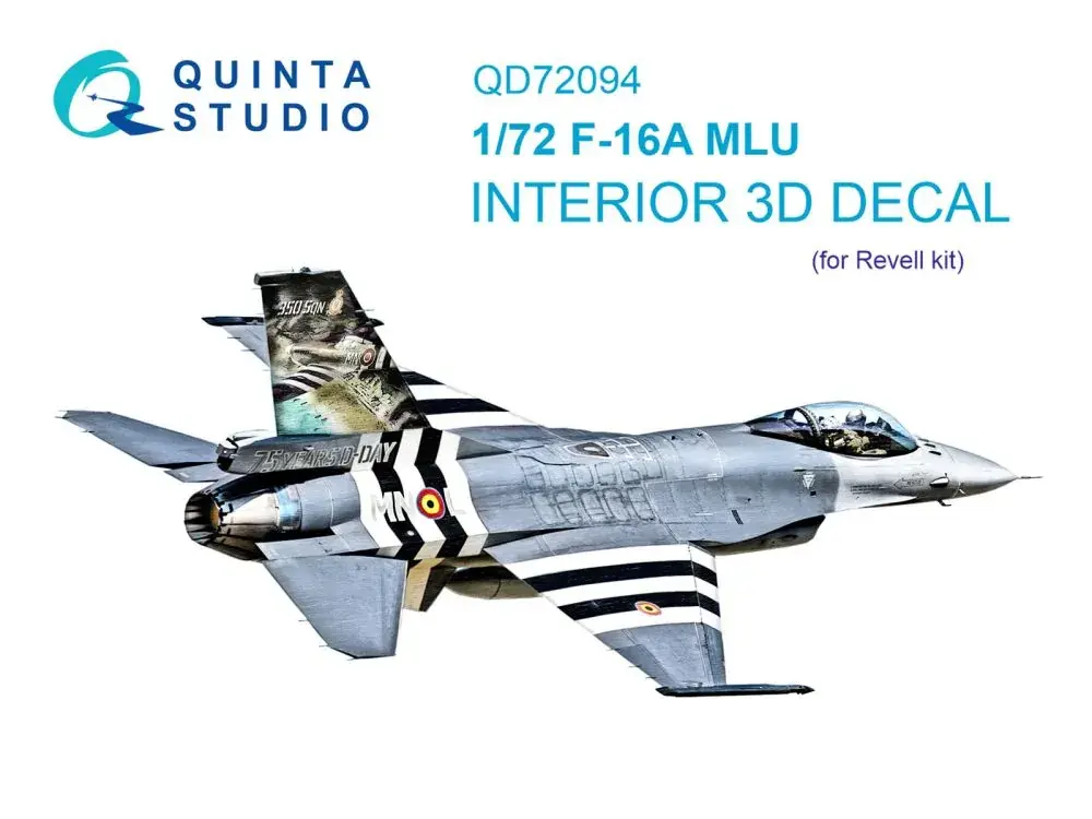 Quinta studio F-16A MLU interior for Revell 1:72 Bestpreis