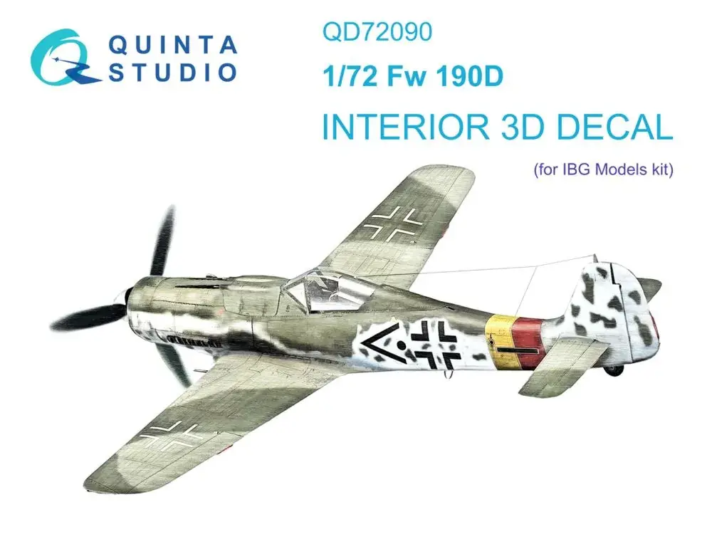 Markenware Quinta studio Fw 190D interior for IBG 1:72