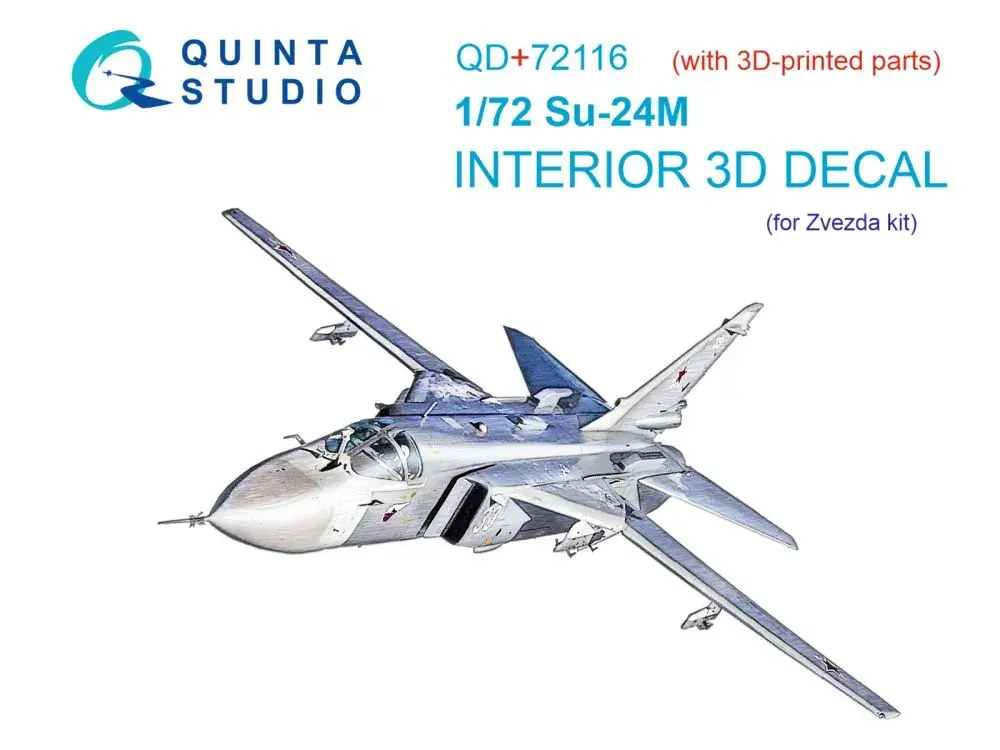 Quinta studio Su-24M Interior (w/ resin parts) for Zvezda 1:72 Günstig
