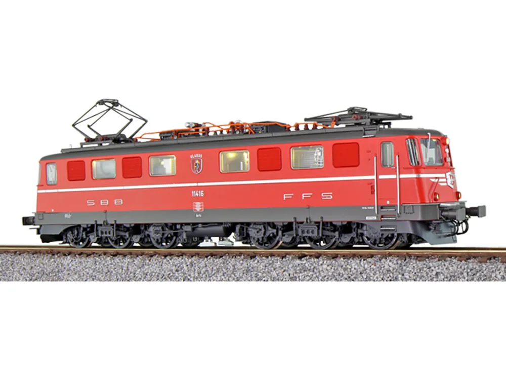 Schneller Versand ESU 31533 Elektrolok AE6/6 11416 Glarus SBB DC/AC Digital Sound Spur H0
