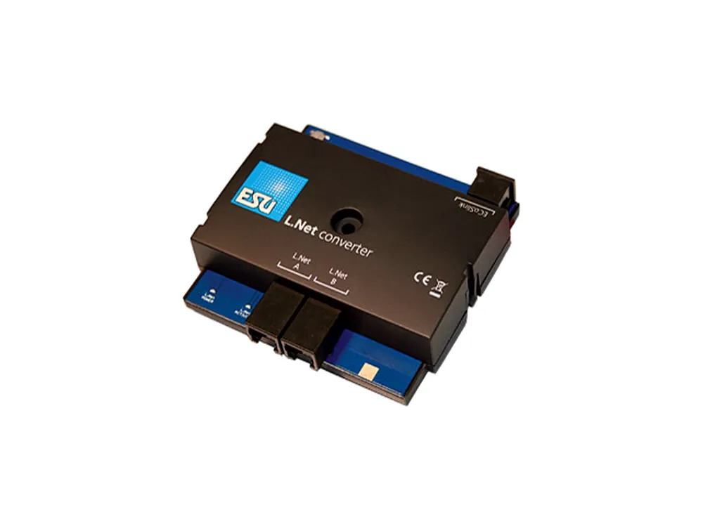 Preisreduziert ESU 50097 L.Net converter zum Anschluss von Handreglern & Rückmeldemodulen an ECoS