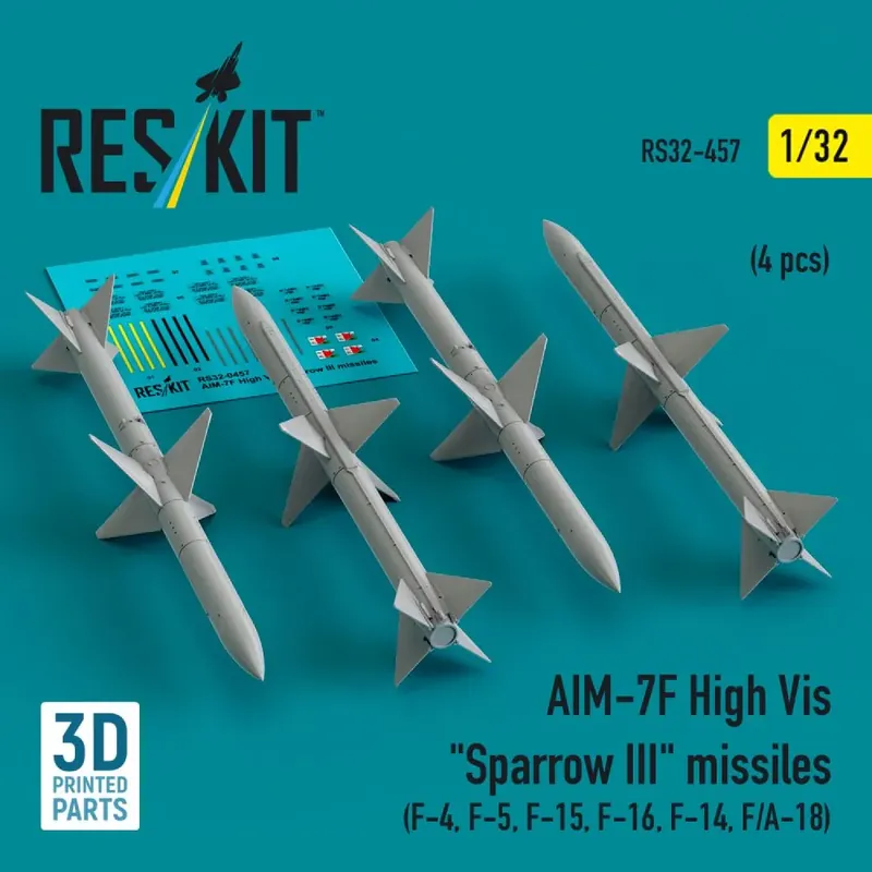 RES/KIT AIM-7F High Vis "Sparrow III" 1:32 Meistverkauft