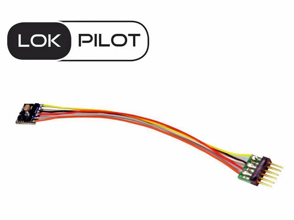 ESU 59816 Decoder LokPilot 5 micro 6-pin NEM651 DCC/MM/SX Preisreduziert