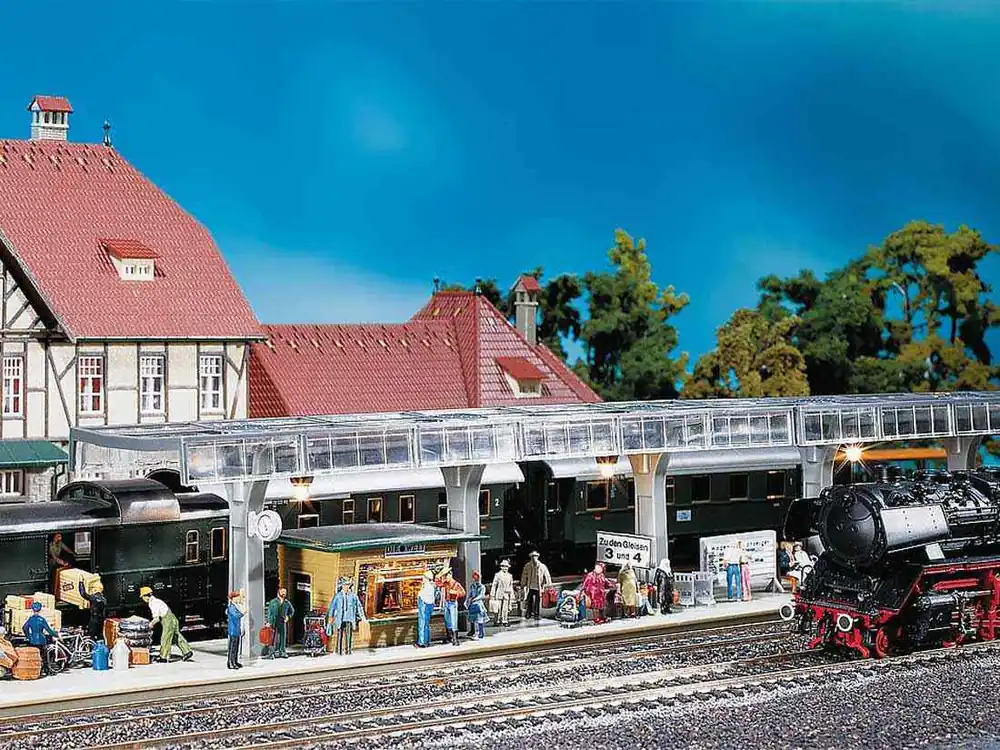 Nur Für Kurze Zeit Faller 120187 H0 Bahnsteig