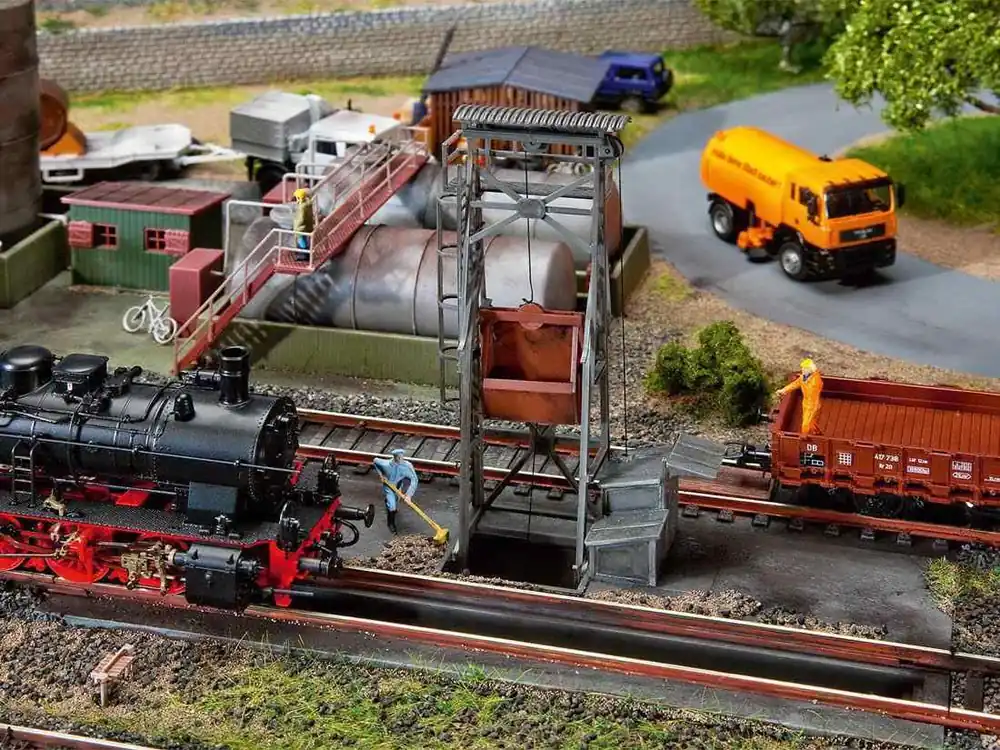 Markenprodukt Faller 120295 H0 Ausschlackanlage mit Antriebsteilen