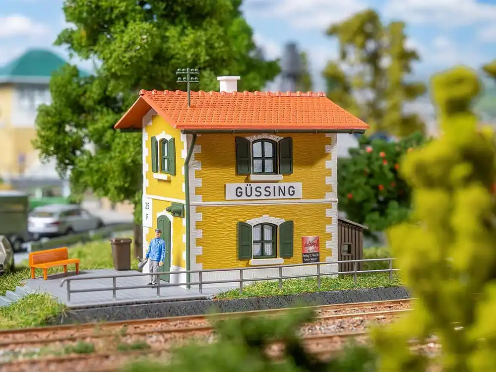 Faller 120305 H0 Bahnwärterhäuschen Güssing Geld-Zurück-Garantie