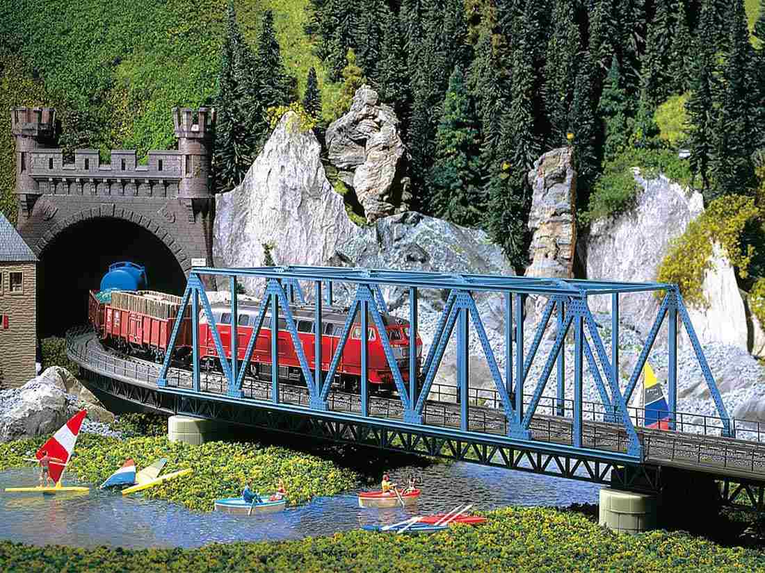 Faller 120560 H0 Kastenbrücke Preisreduziert