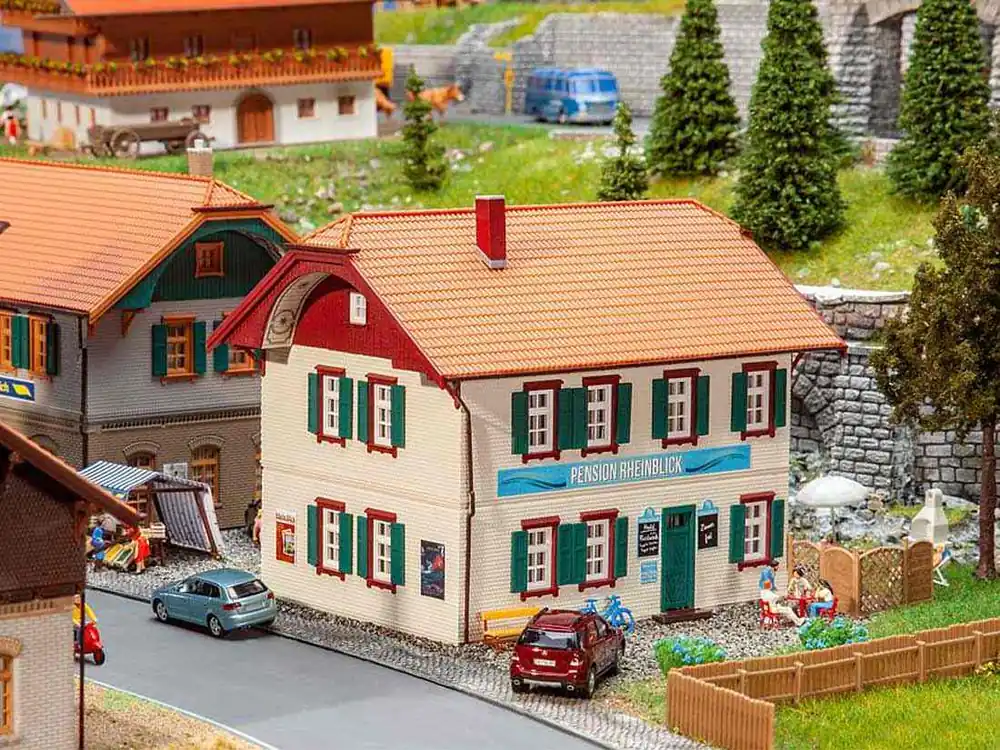 Faller 130596 H0 Pension Rheinblick Top-Preis