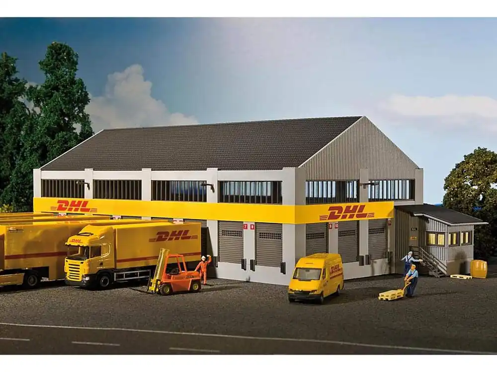 Schnäppchen Faller 130981 H0 Logistik Zentrum DHL