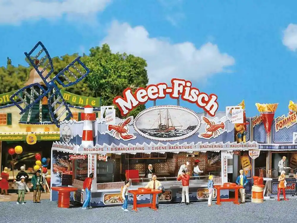Faller 140445 H0 Kirmesbude Meer Fisch Schnäppchen