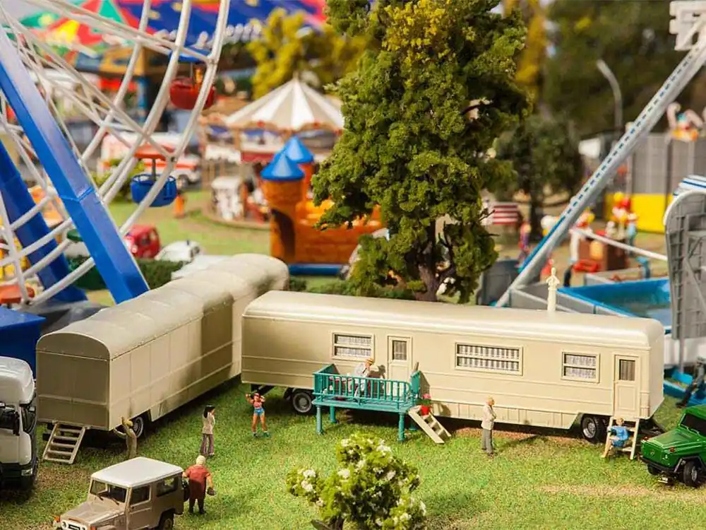 Faller 140481 H0 Kirmeswagen Set II Gratis Versand