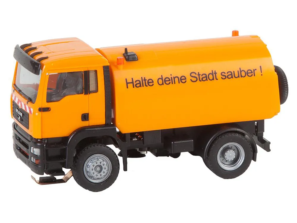 Solange Der Vorrat Reicht Faller 161482 H0 Car System LKW MAN TGA Straßenkehrmaschine Herpa