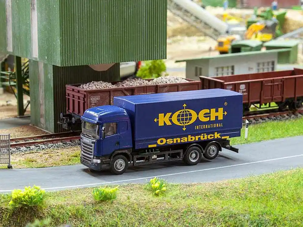 Zertifiziert Faller 161595 H0 Car System LKW Scania R 13 HL Koch Herpa