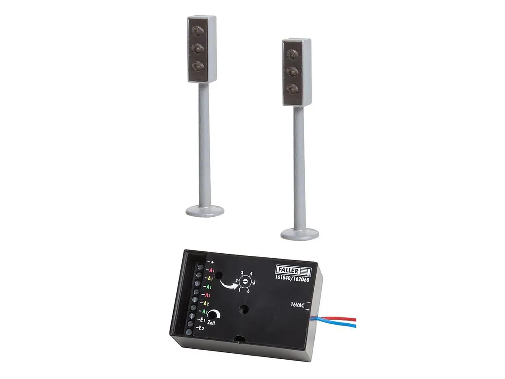 Faller 161840 H0 LED-Ampeln mit Elektronik 2x Nur Für Kurze Zeit