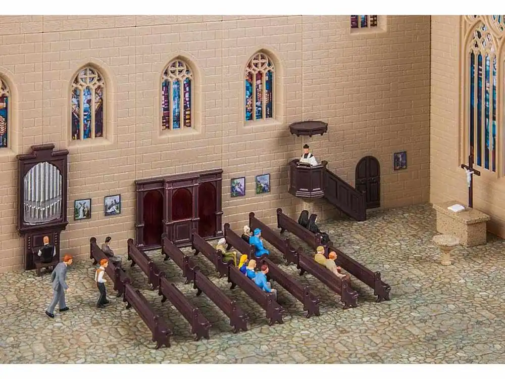 Faller 180346 H0 Kirchenausstattungs-Set Ab Werk