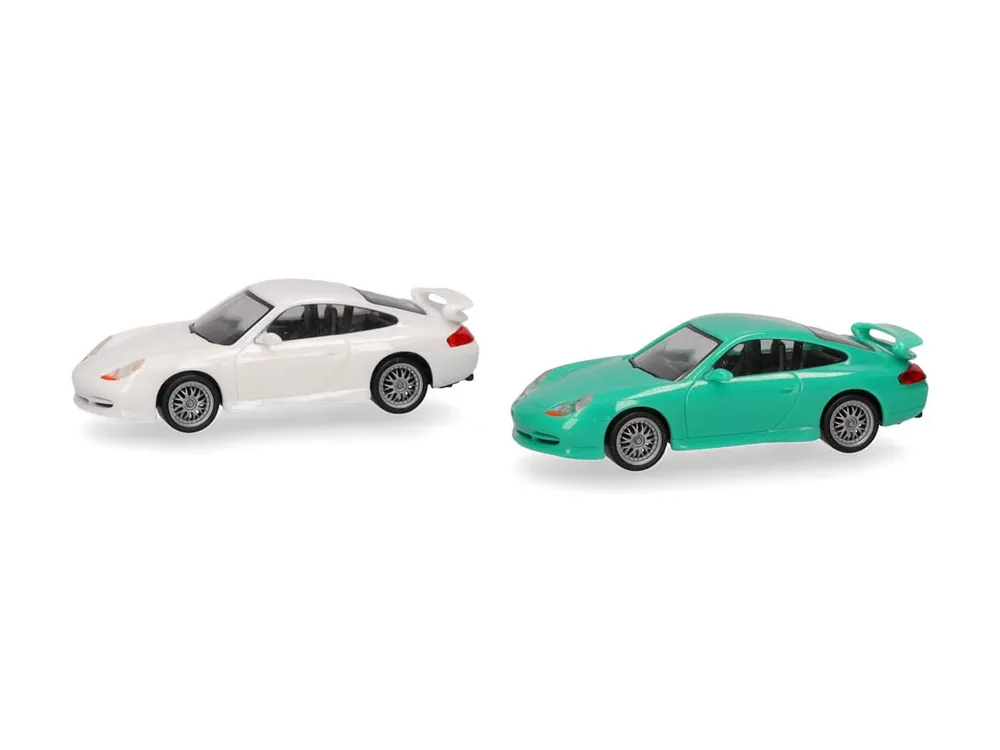 Top-Qualität Herpa 014083 H0 PKW MiniKit Porsche 911 GT3 Grandprix 2x