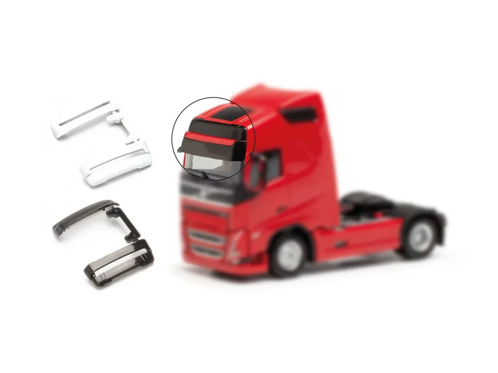 Garantierte Lieferung Herpa 054492 H0 LKW Zubehör Volvo FH Gl. XL 4./5. Gen. Sonnenblende groß 8x
