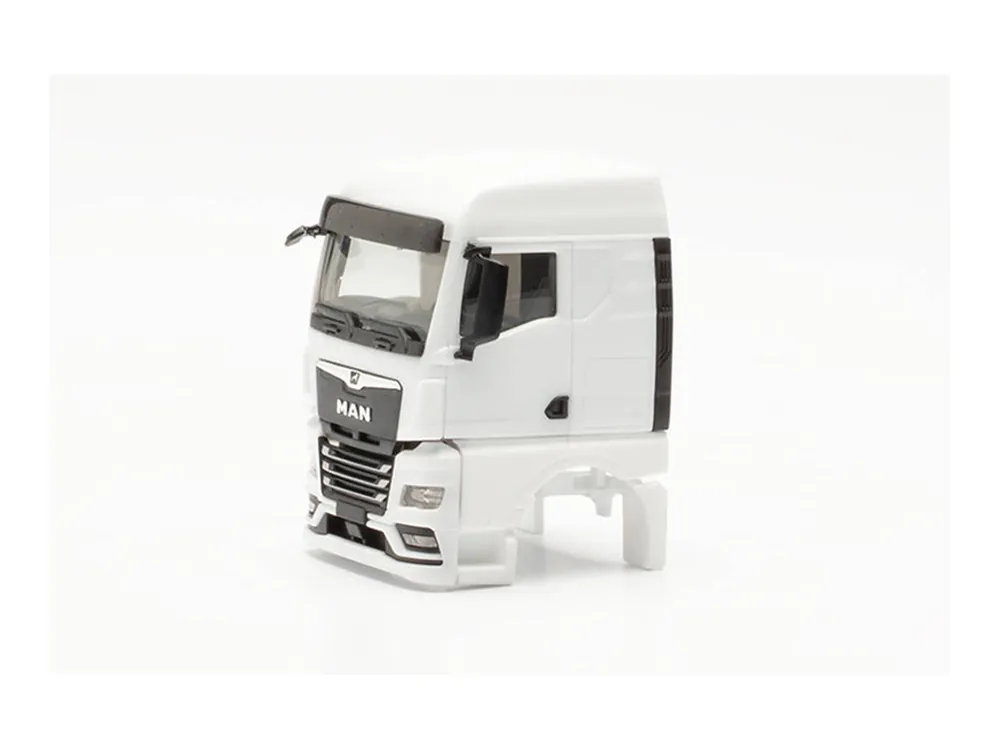 Abverkauf Herpa 085618 H0 LKW Zubehör Fahrerhaus MAN TGX GM ohne Windleitbleche 2x