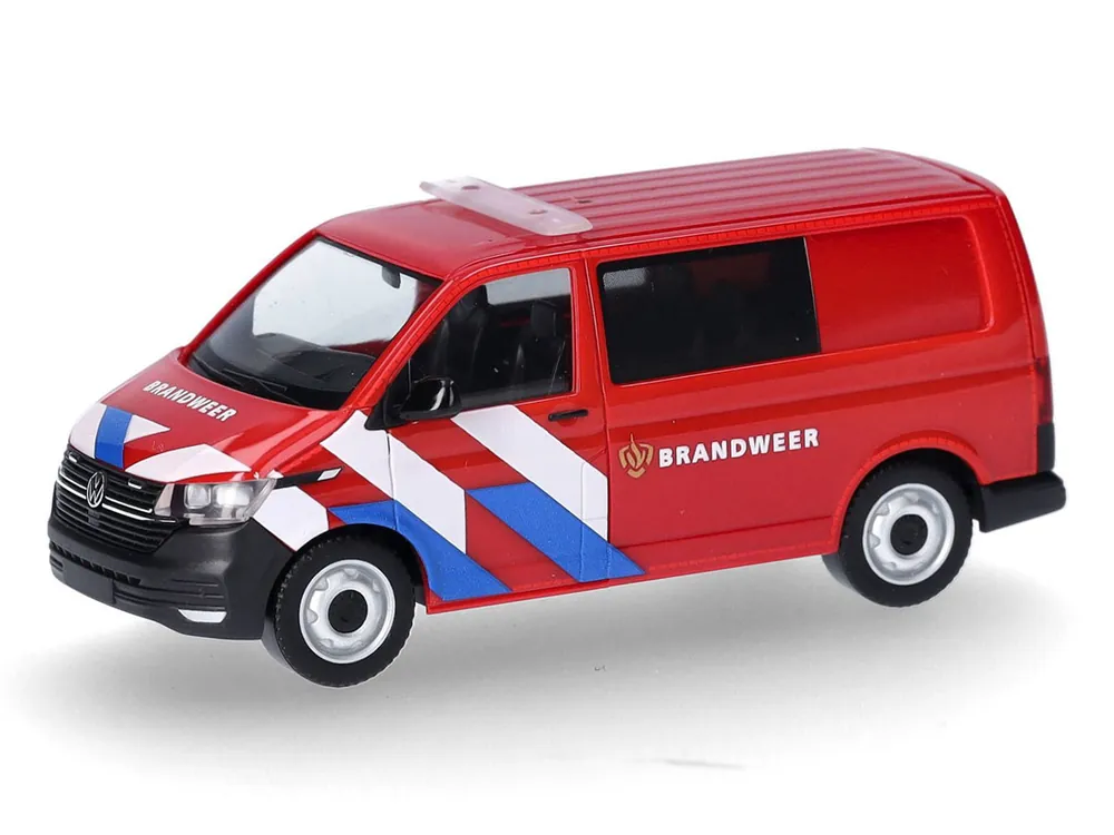 Top-Seller Herpa 097888 H0 PKW Volkswagen T6.1 Halbbus Brandweer