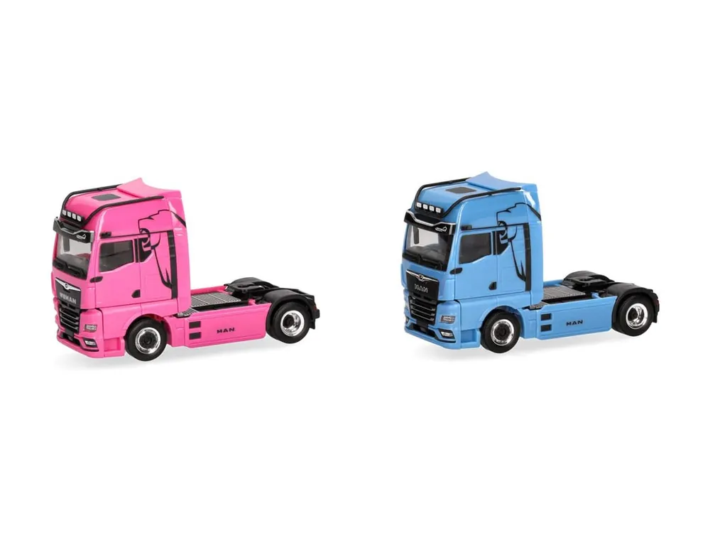 Garantierte Lieferung Herpa 319195 H0 LKW WOMAN & MAN eTGX GX Zugmaschinen 2-achs 2x