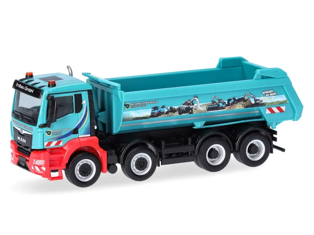 Abverkauf Herpa 319676 H0 LKW MAN TGS NN Meiller Kipper Schmuttermair