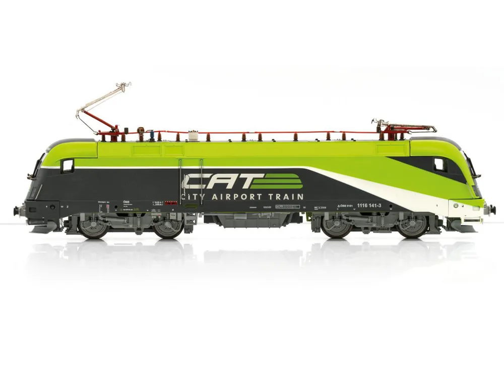 Handgefertigt Jägerndorfer JC18220 Rh 1016 City Airport Train CAT ÖBB AC Spur H0