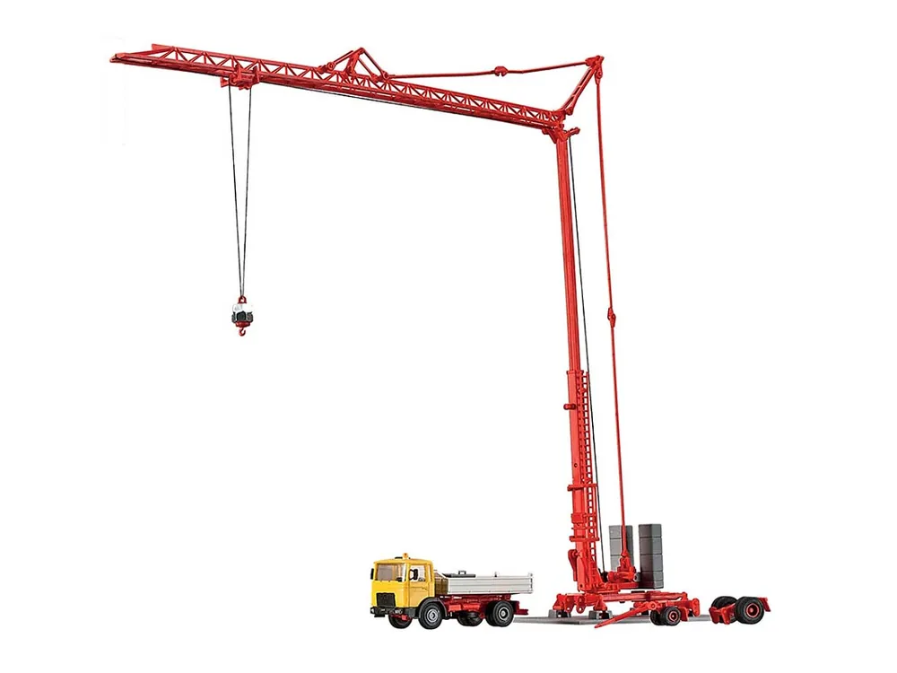 Kibri 13025 H0 LKW MAN Kipppritsche und Liebherr SK 20 Schnelleinsatzkran Sale