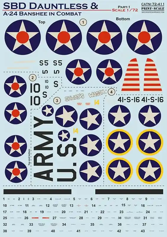 SBD Dauntless in combat Part.1 1:72 Hochwertig