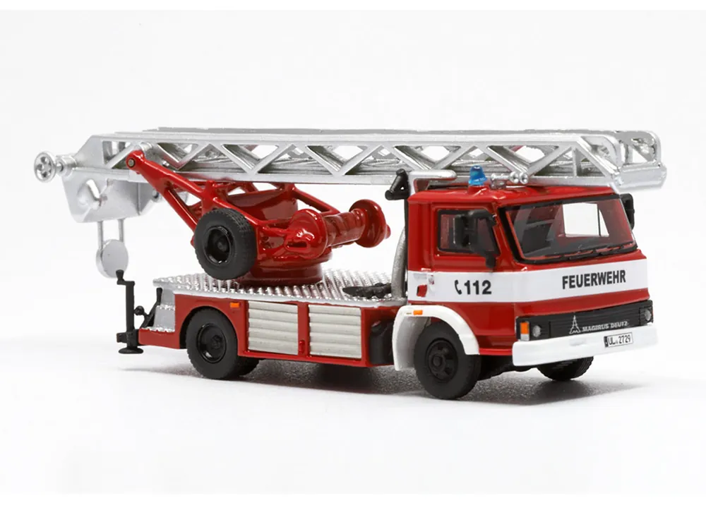 Loewe 4020 H0 LKW Magirus Deutz Zeta 90 M 5 DL 18 Feuerwehr Ulm Hochwertig