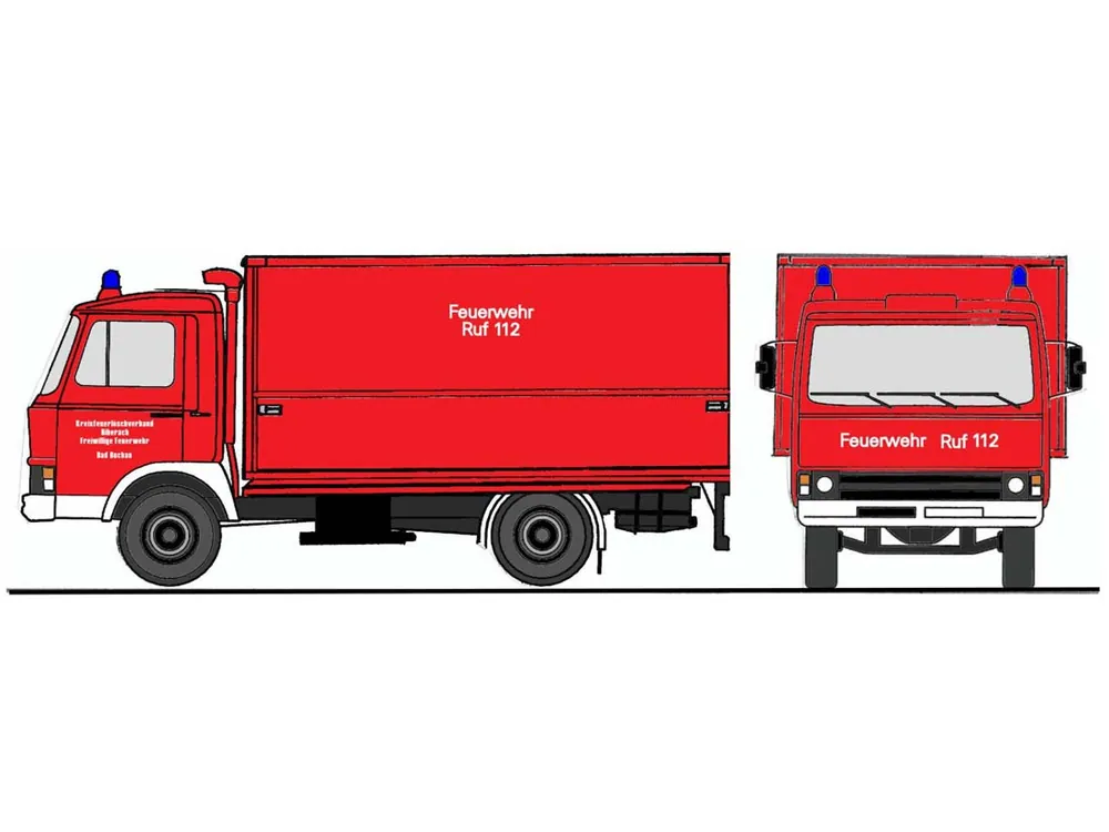 Jetzt Bestellen Loewe 4050 H0 LKW Magirus Deutz Zeta 90 M 5 GW-ÖL des KFVL Biberach