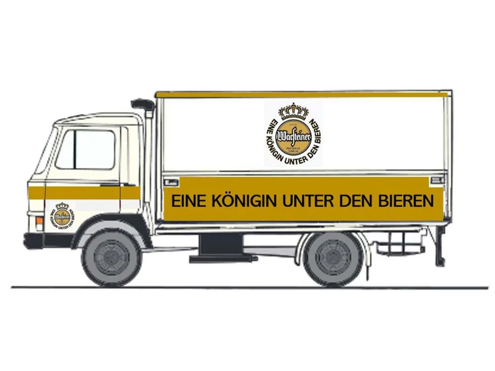 Neuheit Loewe 4079 H0 LKW Iveco-Magirus Zeta 90 M 5 Verteiler-LKW Warsteiner