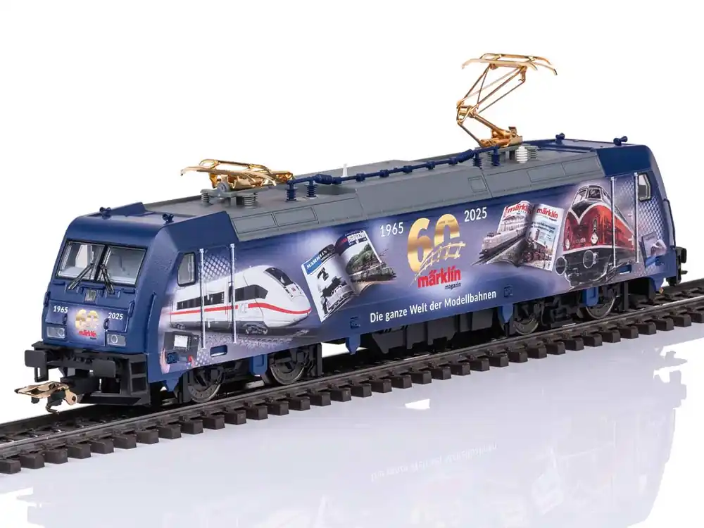 Solange Der Vorrat Reicht Märklin 36060 Elektrolok BR 185.2 60 Jahre Märklin Magazin mfx Sound Spur H0