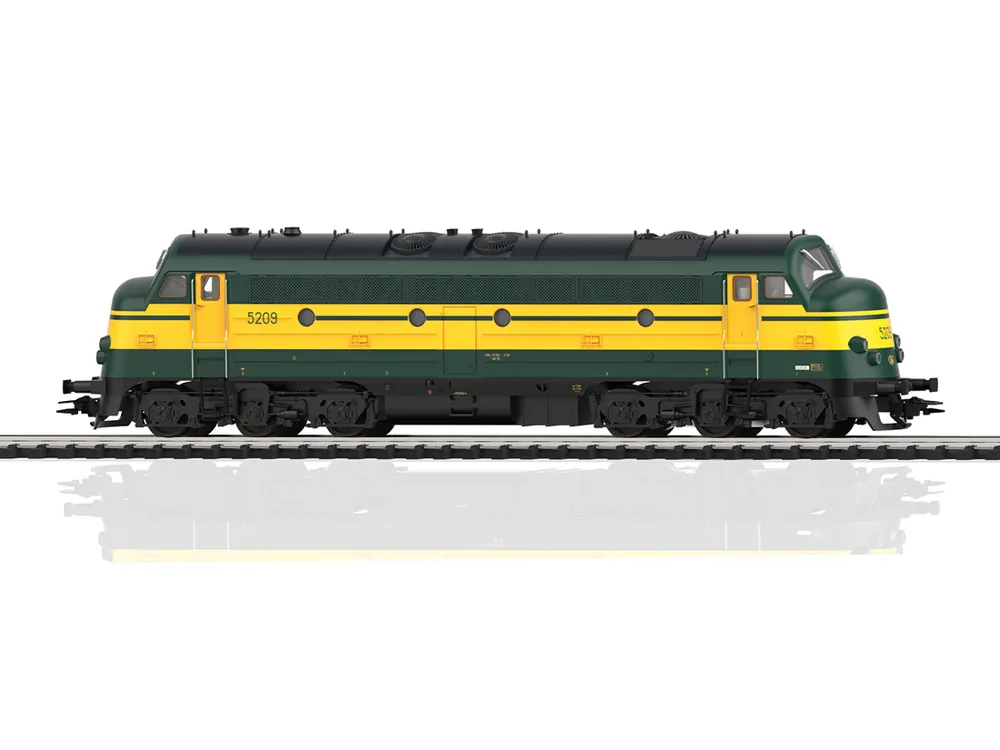 Finale Aktion Märklin 39679 Diesellok Serie 52 SNCB mfx+ Sound Spur H0