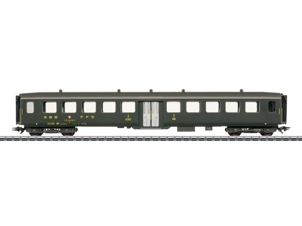 Marklin 43383 Personenwagen Leichtstahl Sitzwagen 2. Kl. SBB Garantierte Lieferung