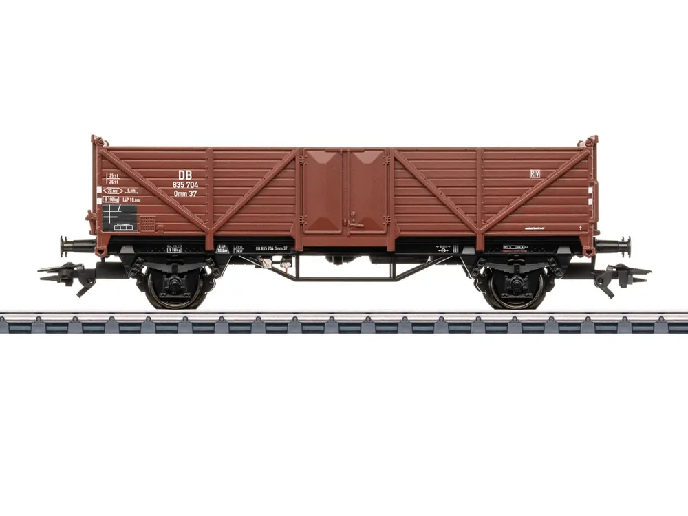 Finale Aktion Marklin 46014 Güterwagen offener Hochbordwagen Omm 37 DB