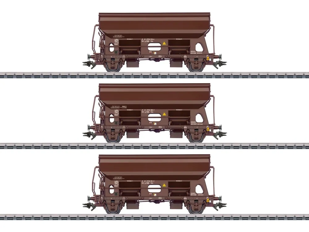 Marklin 46334 Güterwagenset Schwenkdachwagen Tds ÖBB 3x Knallerangebot