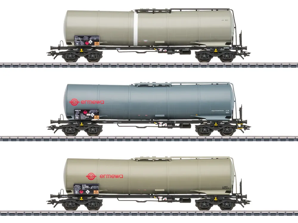 Märklin 46545 Güterwagenset Kesselwagen Zans ermewa 3x Spur H0 Knallerangebot