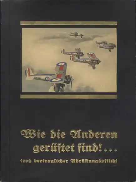 Wie die Anderen gerüstet sind, Sammelbilderalbum Yosma Zigaretten und Tabakfabrik, Bremen 1934 Hochwertig