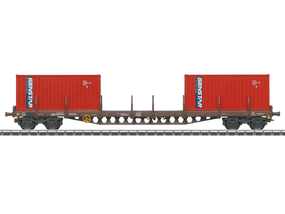 Märklin 47157 Güterwagen Rungenwagen Rs DSB Spur H0 Weltweiter Versand