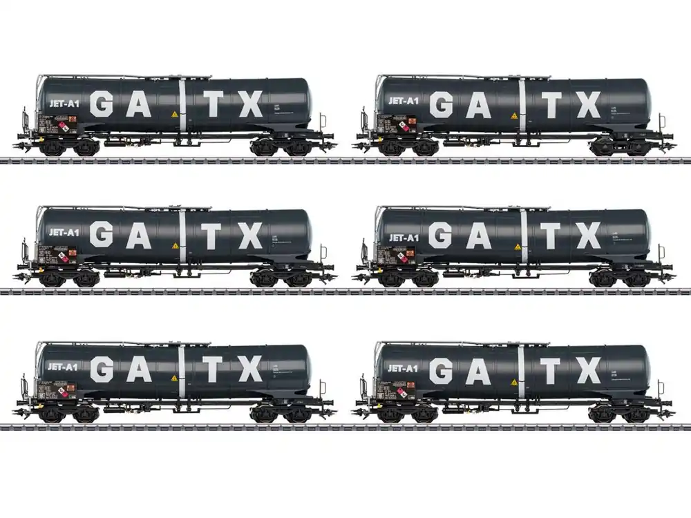 Märklin 47546 Güterwagenset Kesselwagen GATX JET A1 Spur H0 Knallerangebot