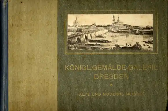 Geld-Zurück-Garantie Königliche Gemäldegalerie Dresden, Alte und moderne Meister Sammelbilderalbum der Maizena-Werke Hamb