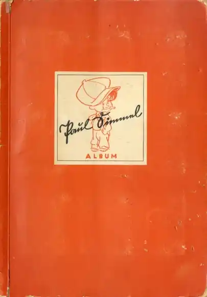 Paul Simmel-Album Sammelbilderalbum Makedon Zigarettenfabrik, Mainz 1934, Paul Simmel Heißes Angebot