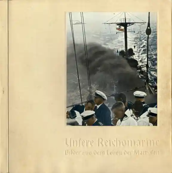 Neue Kollektion Unsere Reichsmarine Bilder aus dem Leben der Matrosen Sammelbilderalbum Jasmatzi Zigarettenfabrik, D