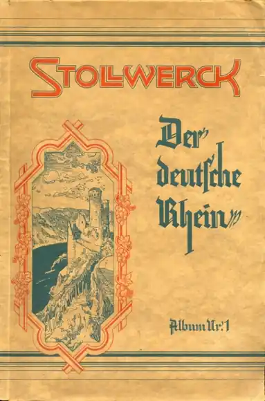 Preis Gesenkt Der Deutsche Rhein Album I Sammelbilderalbum der Stollwerck Schokoladenfabrik Köln 1931